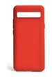 Needion - TCL 10 Plus Kılıf Kamera Korumalı Silikon Rubber Arka Kapak Kırmızı