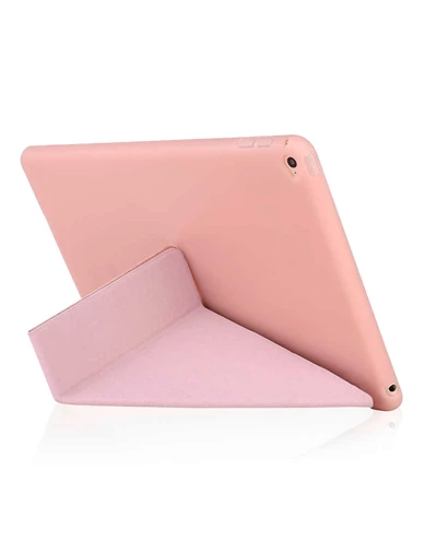 Needion - Teleplus Apple iPad 10.2 2021 9.Nesil Kılıf Tri Folding Smart Cover Standlı Kapak 
