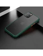 Needion - Teleplus Benks iPhone 11 Pro Max Kılıf Mat Sert Korumalı Tank Silikon   Tam Kapatan Cam Şeffaf