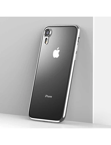 Needion - Teleplus Benks iPhone X Kılıf Electroplating Tpu Lazer Silikon   Tam Kapatan Cam
