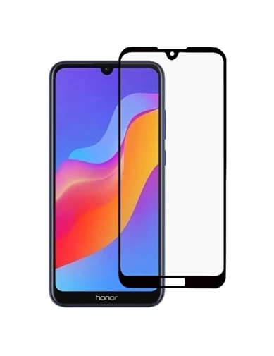 Needion - Teleplus Huawei Honor Play Lüks Lazer Silikon Kılıf   Tam Kapatan Cam