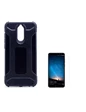 Needion - Teleplus Huawei Mate 10 Lite Çift Katmanlı Tank Kapak Kılıf   Cam Ekran Koruyucu Siyah