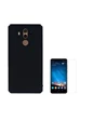 Needion - Teleplus Huawei Mate 10 Pro Sert Kapak Kılıf   Cam Ekran Koruyucu Siyah