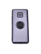 Needion - Teleplus Huawei Mate 20 Pro Ultra Şeffaf Yüzüklü Silikon Kılıf  Siyah