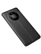 Needion - Teleplus Huawei Mate 40 Pro Kılıf Deri Dokulu Niss Silikon  Siyah