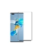 Needion - Teleplus Huawei Mate 40 Pro Kılıf Lüks Mat Silikon   Tam Kapatan Ekran Koruyucu Siyah
