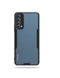 Needion - Teleplus Huawei P Smart 2021 Kılıf Kamera Korumalı Parfe Bumper Silikon   Nano Ekran Koruyucu Siyah
