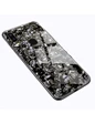 Needion - Teleplus Huawei P20 Lite Marbel Desenli Cam Silikon Kılıf  Siyah