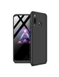 Needion - Teleplus Huawei P30 Lite 360 Ays zore Sert Rubber Kapak Kılıf   Nano Ekran Koruyucu Siyah