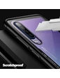 Needion - Teleplus Huawei P30 Lüks Arkası Cam Silikon Kılıf  Siyah