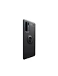 Needion - Teleplus Huawei P30 Pro Ravel Yüzüklü Silikon Kılıf   Tam Yapışan Cam Siyah