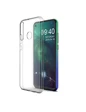 Needion - Teleplus Huawei P40 Lite E Kılıf Lüks Silikon   Kartlıklı Slim Cüzdan Şeffaf