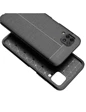 Needion - Teleplus Huawei P40 Lite Kılıf Deri Dokulu Silikon  Siyah