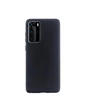 Needion - Teleplus Huawei P40 Pro Kılıf Lüks Mat Silikon   Tam Kapatan Ekran Koruyucu Siyah