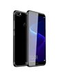 Needion - Teleplus Huawei Y5 2018 Lüks Lazer Silikon Kılıf   Tam Kapatan Cam Siyah
