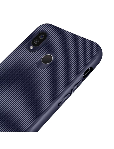 Needion - Teleplus Huawei Y5 2019 Kılıf Tilo Line Silikon   Nano Ekran Koruyucu