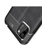 Needion - Teleplus Huawei Y5P Kılıf Deri Dokulu Silikon  Siyah