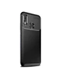 Needion - Teleplus Huawei Y6 2019 Negro Karbon ve Silikonlu Kılıf  Siyah