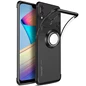 Needion - Teleplus Huawei Y7 2019 Lazer Yüzüklü Silikon Kılıf  Siyah