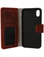 Needion - Teleplus iPhone 11 Kılıf Deri Standlı Kartlıklı cüzdan  Siyah