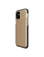 Needion - Teleplus iPhone 11 Kılıf Kenarı Renkli Arkası Şeffaf Süper Silikon  Siyah