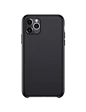 Needion - Teleplus iPhone 11 Kılıf Lansman Suni Deri Silikon  Siyah