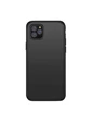 Needion - Teleplus iPhone 11 Pro Kılıf Lüks Silikon   Tam Kapatan Cam Siyah