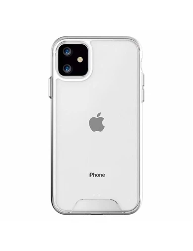 Needion - Teleplus iPhone 11 Pro Max Kılıf Gard Sert Silikon   Nano Ekran Koruyucu