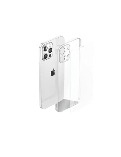 Needion - Teleplus iPhone 12 Pro Kılıf Benks Matte Electroplated Kamera Korumalı Lazer Silikon   Nano Ekran Koruyucu