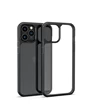 Needion - Teleplus iPhone 12 Pro Kılıf ROLL DOUBLE HİBRİT SHOCKPROOF TANK KAPAK  Siyah