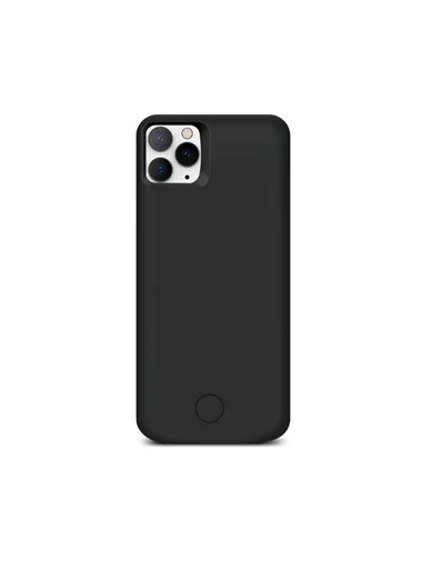 Needion - Teleplus iPhone 12 Pro Kılıf Şarjlı Bataryalı Kapak 
