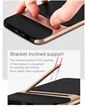 Needion - Teleplus iPhone 12 Pro Kılıf Standlı Hybrid Silikon  Siyah