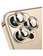 Needion - Teleplus iPhone 12 Pro Max CL-02 Kamera Metal Koruyucu  Gold