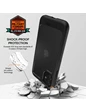 Needion - Teleplus iPhone 12 Pro Max Kılıf UR Gmodel Ugly Rubber Hibrit Shockproof Tank Kapak  Siyah