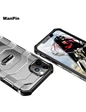 Needion - Teleplus iPhone 12 Pro Max Kılıf Wlons Mit Shockproof Tank Kapak  Siyah