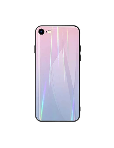 Needion - Teleplus iPhone 6 Friz Cam Desenli Silikon Kılıf   Nano Cam Ekran Koruyucu