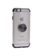 Needion - Teleplus iPhone 6 Kılıf Lazer Yüzüklü Silikon  Siyah