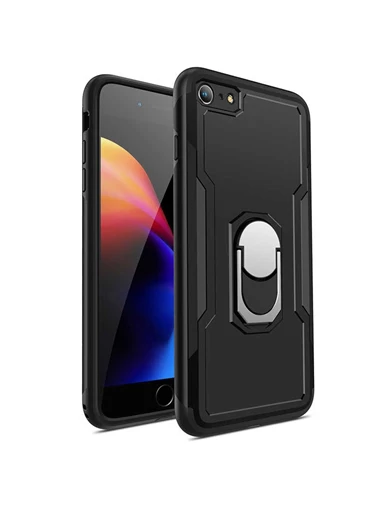 Needion - Teleplus iPhone 7 Bon Sert Plastik Kılıf Kapak   Nano Cam Ekran Koruyucu