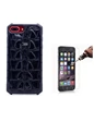 Needion - Teleplus iPhone 7 Plus Deri Sert Kapak Kılıf   Cam Ekran Koruyucu Siyah