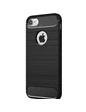 Needion - Teleplus iPhone 7 Plus Özel Karbon ve Silikonlu Kılıf  Siyah