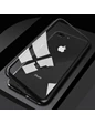 Needion - Teleplus iPhone 8 Plus Mıknatıslı 360 Metal Çerçeve Kılıf  Siyah