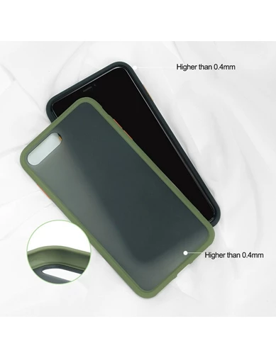 Needion - Teleplus iPhone X Kılıf Fri Mat Yüzey Defence Silikon   Nano Ekran Koruyucu