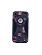 Needion - Teleplus iPhone X Kılıf Kumaş Desenli Silikon - Siyah