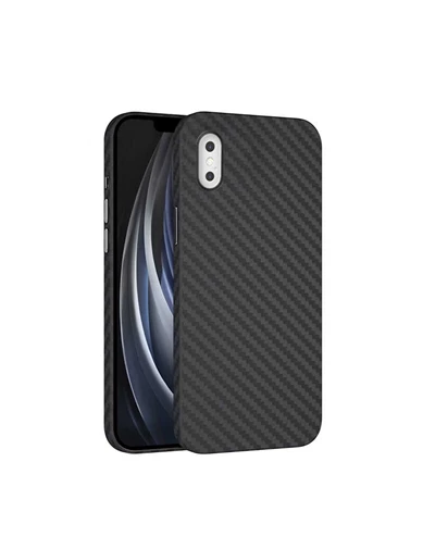 Needion - Teleplus iPhone X Kılıf Wiwu Skin Nano Karbon PP Sert Silikon 