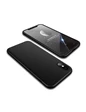 Needion - Teleplus iPhone XS Kılıf 360 Full Korumalı Kapak  Siyah
