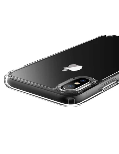 Needion - Teleplus iPhone XS Kılıf Coss Sert Hibrit Silikon 