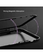 Needion - Teleplus iPhone XS Kılıf Mıknatıslı 360 Metal Çerçeve   Siyah