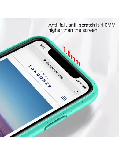 Needion - Teleplus iPhone XS Kılıf Simli Glossy Silikon 