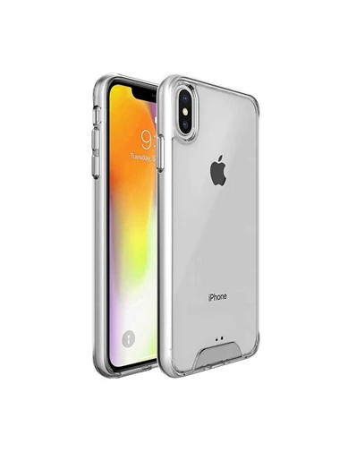 Needion - Teleplus iPhone XS Max Kılıf (Plus) Gard Ultra Sert Silikon    Nano Ekran Koruyucu