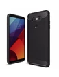 Needion - Teleplus LG G6 Özel Karbon ve Silikonlu Kılıf  Siyah